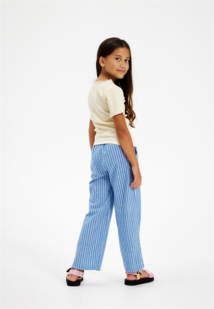 The New "Sweatpants" - Kix Pants - Dark Blue Stripe